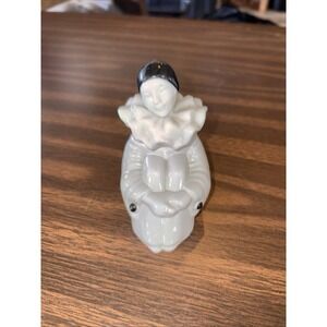 Vintage‎ Avon Pierrette Pierrot Pair Clown CHARISMA COLOGNE Decanter  1.5oz